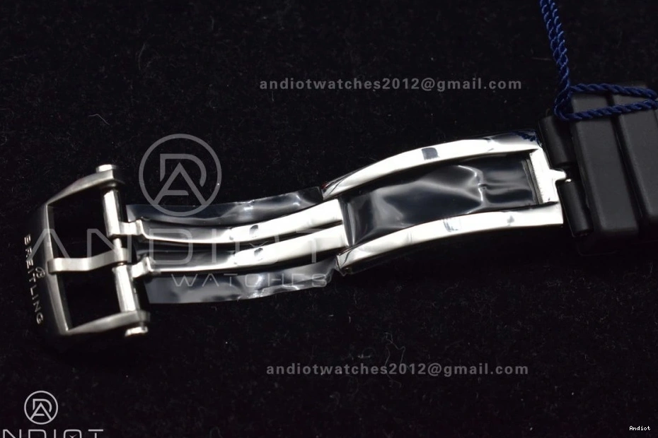 B01 LE SS A7750 Version Wht 43mm Navitimer 1:1 BLS Best L-Black Chrono 0414